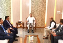 প্রধানমন্ত্রীর সঙ্গে ভারতীয় হাইকমিশনারের সৌজন্য সাক্ষাৎ